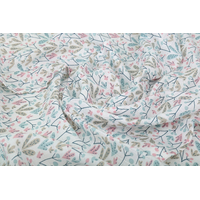 Dětské mušelínové pleny BABYMAM PREMIUM 70x75 cm - sada 3 ks - Keříčky