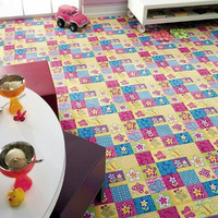 Dětský koberec BUTTERFLY 200x200 cm