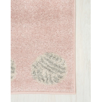 Dětský kusový koberec Happy M KOČIČKY - růžový 160x220 cm