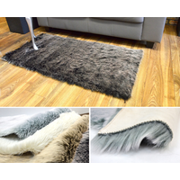 Kusový koberec ALJAŠKA - šedý 80x150 cm