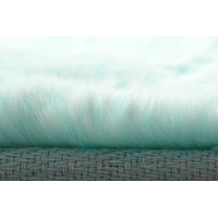 Kusový koberec RABBIT DELUXE - mátový - imitace králičí kožešiny 200x300 cm