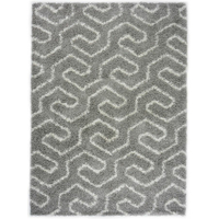 Kusový koberec SHAGGY NEVADA - 463 - šedý 160x220 cm