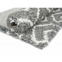 Kusový koberec SHAGGY NEVADA - 463 - šedý 160x220 cm
