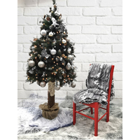 Deka NORDIC 170x200 cm - vánoční vzor - šedá
