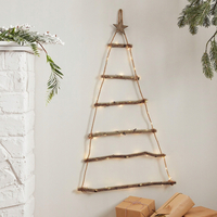 Nástěnný vánoční LED stromek - 90 cm
