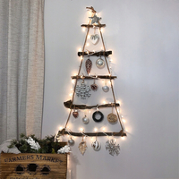 Nástěnný vánoční LED stromek - 90 cm