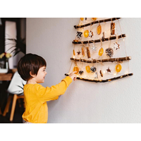 Nástěnný vánoční LED stromek - 90 cm