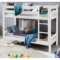 Dětská PATROVÁ postel KAMILA PLUS 200x90 cm se šuplíky - bílá