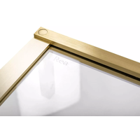 Sprchové dveře REA HUGO 110 cm - broušené zlaté