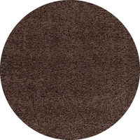 Kusový koberec Life Shaggy 1500 brown circle