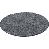 Kusový koberec Life Shaggy 1500 grey circle