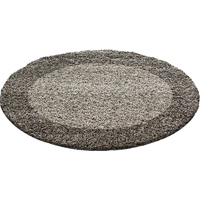 Kusový koberec Life Shaggy 1503 taupe circle