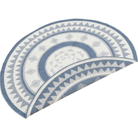 Kusový koberec Twin Supreme 103414 Jamaica blue creme kruh