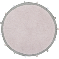 Ručně tkaný kusový koberec Bubbly Soft Pink Ručně tkaný kusový koberec Bubbly Soft Pink