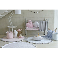 Ručně tkaný kusový koberec Bubbly Soft Pink