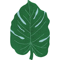 Ručně tkaný kusový koberec Monstera Leaf