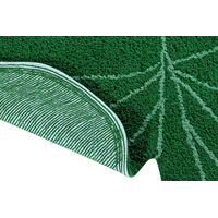 Ručně tkaný kusový koberec Monstera Leaf