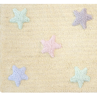 Ručně tkaný kusový koberec Tricolor Stars Vanilla