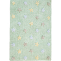 Ručně tkaný kusový koberec Tricolor Stars Soft Mint