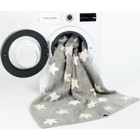 Ručně tkaný kusový koberec Tricolor Stars Grey-Pink