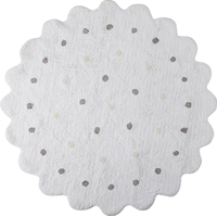 Ručně tkaný kusový koberec Little Biscuit White