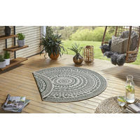 Kusový koberec Twin Supreme 103857 Green/Cream kruh