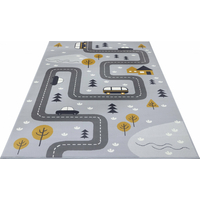 Dětský koberec Adventures 104535 Grey/mustard