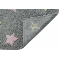 Koberec pro domácí mazlíčky Tricolor Stars Grey-Pink