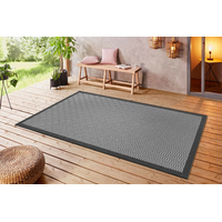 Kusový koberec Flatweave 104822 Black/Grey