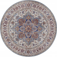 Kusový koberec Asmar 104002 Cyan/Blue circle