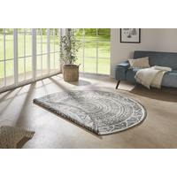 Kusový koberec Twin Supreme 104164 Grey/Cream kruh