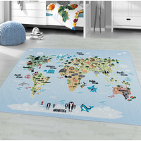 Dětský kusový koberec Play 2917 blue