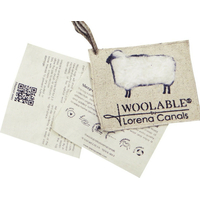 Vlněný koberec Dunes - Sheep White