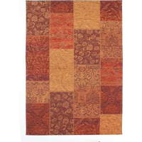 Kusový koberec Manhattan Patchwork Chenille Terracotta