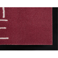 Protiskluzová rohožka Printy 105380 Brick red