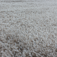 Kusový koberec Fluffy Shaggy 3500 beige circle
