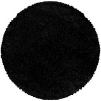Kusový koberec Sydney Shaggy 3000 black circle