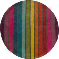 Ručně všívaný kusový koberec Illusion Candy Multi circle