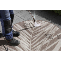 Kusový koberec Jaffa 105220 Taupe Gray Cream kruh