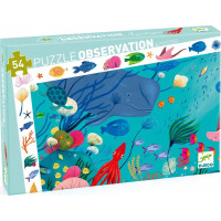 DJECO Puzzle Observation: Mořský svět 54 dílků