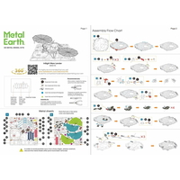 METAL EARTH 3D puzzle InSight Mars Lander