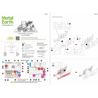 METAL EARTH 3D puzzle Ford model T 1908 (barevný)