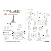 METAL EARTH 3D puzzle Maják