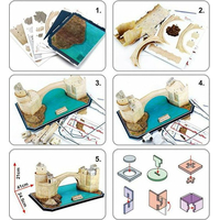 EDUCATOR 3D puzzle Obloukový most v Mostaru, Bosna a Hercegovina 64 dílků