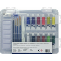 ROYAL & LANGNICKEL Akrylové barvy v plastovém boxu 21 dílů