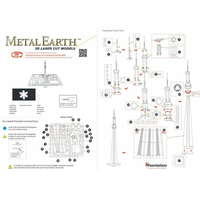 METAL EARTH 3D puzzle CN Tower
