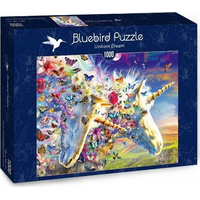 BLUEBIRD Puzzle Jednorožčí snění 1000 dílků