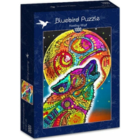 BLUEBIRD Puzzle Vyjící vlk 1000 dílků