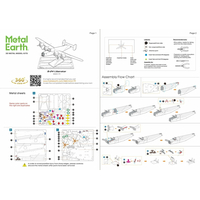 METAL EARTH 3D puzzle B-24 Liberator