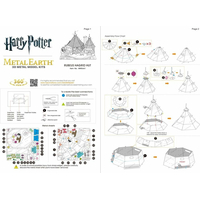 METAL EARTH 3D puzzle Harry Potter: Hagridova chýše